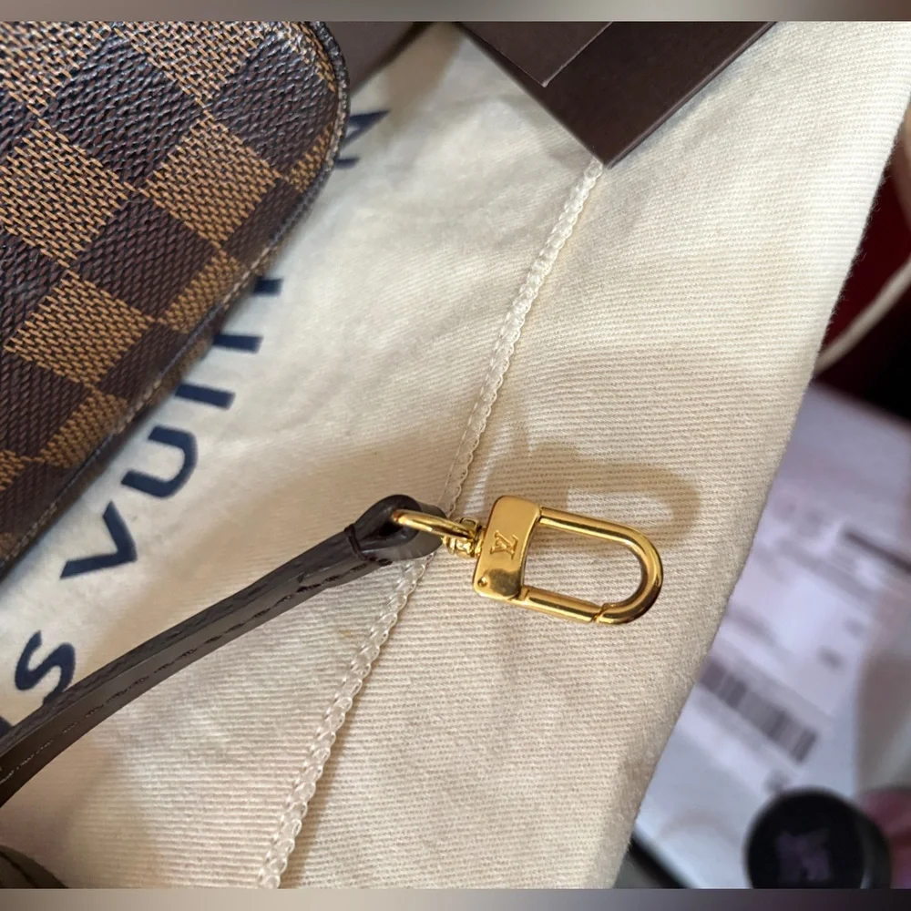 Auth Pochette Accessories NM (2012) Damier Ebene - Picture 2 of 15